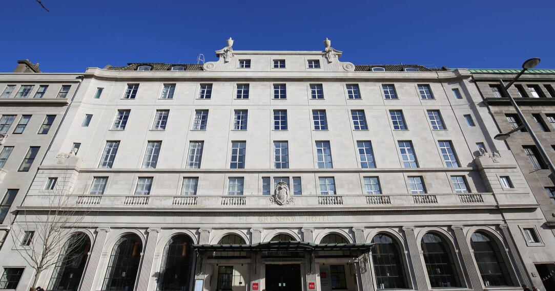 Gresham Hotel Facade Clean